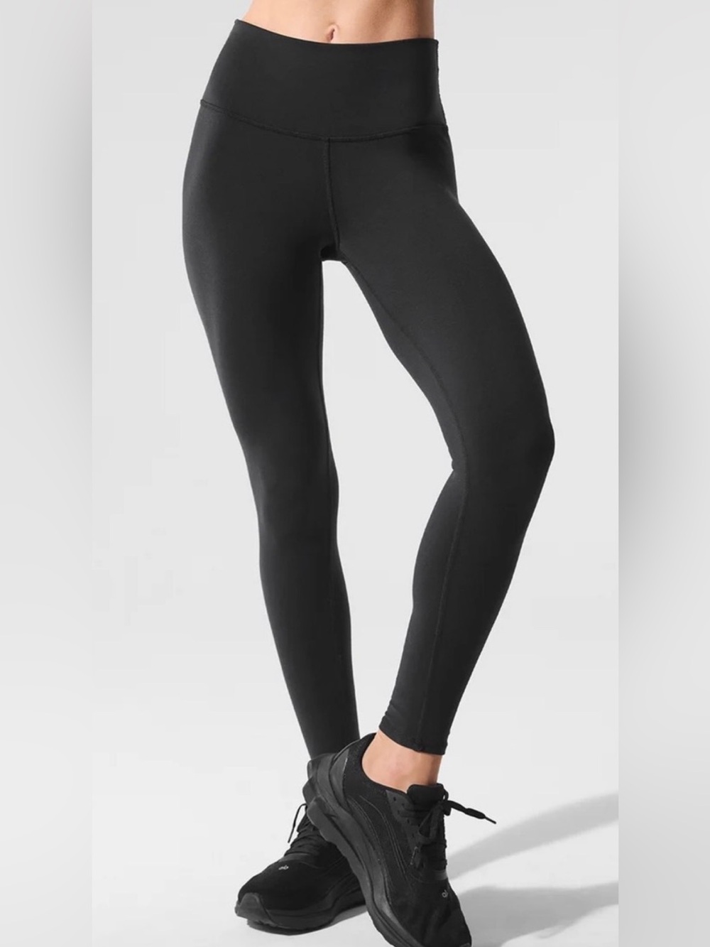 ALO Yoga Black High Waist Airbrush Leggings